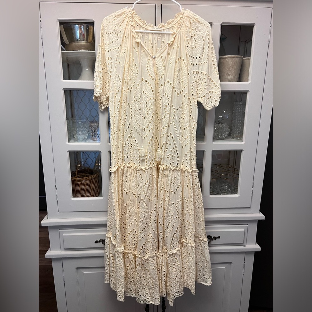 Spell & The Gypsy Collective ivory eyelet dress